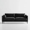Sofa, 2 fotela w poliestrowym aksamicie 180 x 88 x 85 cm