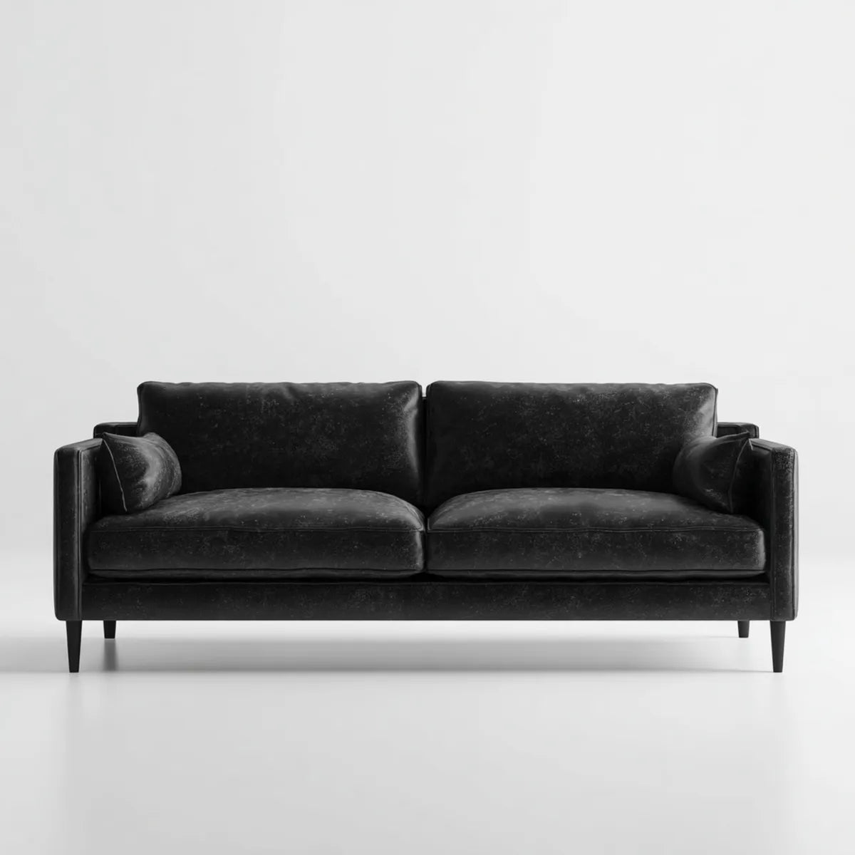 Sofa, 2 fotela w poliestrowym aksamicie 180 x 88 x 85 cm